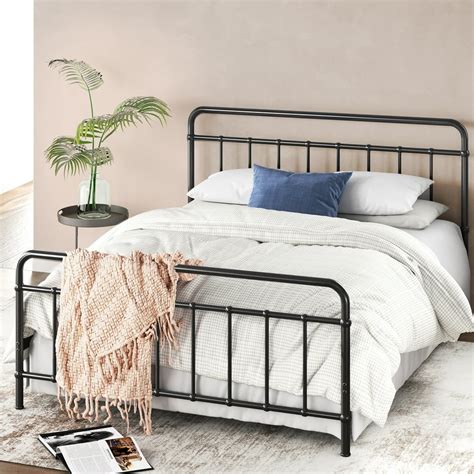 Zinus Black Full Metal Bed Frame 